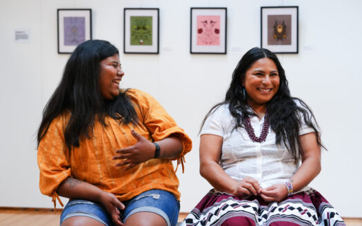 Two Haskell seniors leave their mark on campus with a ‘girl’s girl’ art show