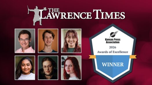 Lawrence Times earns a dozen Awards of Excellence from Kansas Press Association